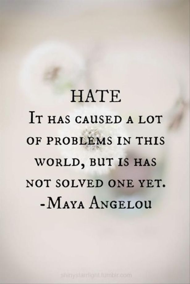 the problem with hate