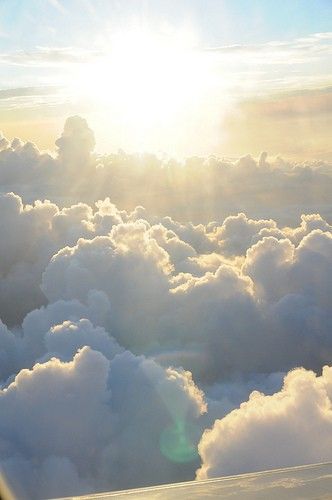 Sun above Clouds https://www.pinterest.com/pin/217932069438135718/