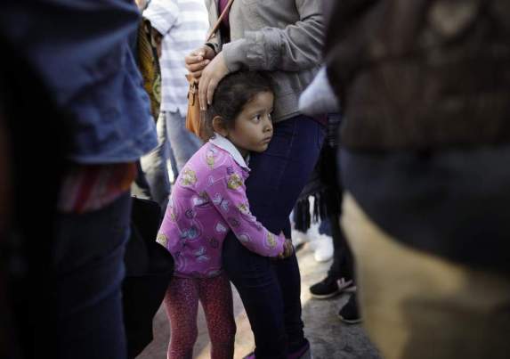 child-us-mexico-border Photo - AP Gregory Bull